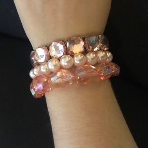 Pink Bracelete Set